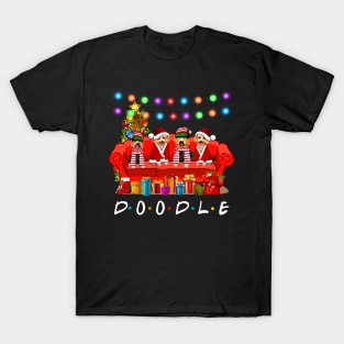 Friends Doodle Merry Christmas Sweatershirt T-Shirt